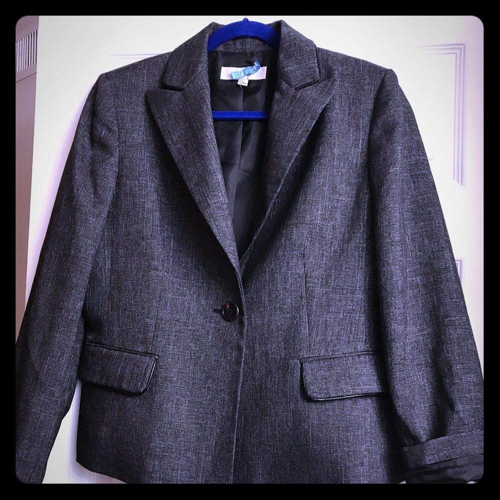 Black Charcoal Blazer